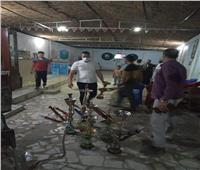 غلق 9 مقاهي مخالفة.. ومصادرة 82 شيشة في سوهاج | صور
