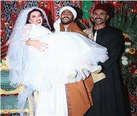 أول تعليق من سمية الخشاب بسبب حفل زفافها على محمد رمضان في «موسى»