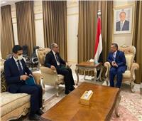 سفيرنا بصنعاء يلتقي رئيس مجلس الشورى اليمني لبحث سبل وقف إطلاق النار