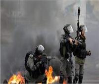 إصابة عشرات الفلسطينيين بالاختناق خلال مواجهات مع قوات الاحتلال الإسرائيلي 