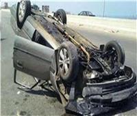 إصابة 3 أشخاص في انقلاب سيارة على طريق «رافد جمصة» بالدقهلية