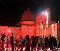 مواجهات عنيفة بين الفلسطينيين وقوات الاحتلال في باب العامود بالقدس