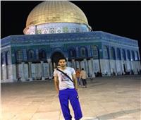 محمد صلاح ينشر صورة له في المسجد الأقصى