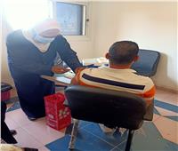 بالصور.. بدء تطعيم المواطنين بلقاح كورونا في بني سويف