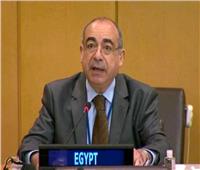 مندوب مصر بالأمم المتحدة: التعاون مع القضية الفلسطينية منذ عقود ومازال