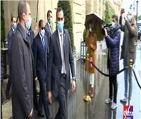 فيديو| الرئيس السيسي يغادر مقر إقامته متجها إلى الإليزيه للقاء «ماكرون»