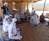 تطعيم البدو والعرب الرحل بلقاح كورونا بالصالحية الجديدة في الشرقية 