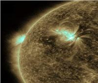 الأقمار الصناعية ترصد إنفجار بقعة شمسية 