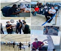 «المصرية للمطارات» تبدأ إعطاء لقاح كورونا للعاملين بـ«المطارات»
