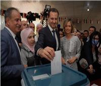 بشار الأسد يدلي بصوته في الانتخابات الرئاسية السورية| فيديو