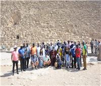 وزارة الرياضة تنظم جولة سياحية لأعضاء الوفود الأفريقية للأنوكا |صور