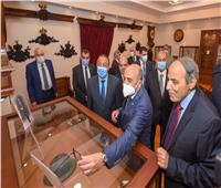 وزير العدل ومحافظ الإسكندرية يفتتحان متحف ومكتبة سراي الحقانية  