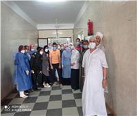 شفاء وخروج 8 حالات من عزل مستشفى الإيمان العام في أسيوط