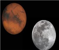 اقتران القمر وكوكب المريخ 13 يونيو  