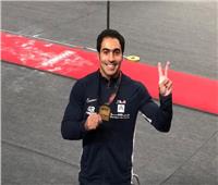 علي زهران يتوج بذهبية جهاز الحلق بكأس العالم للجمباز الفني