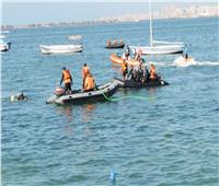 مصرع شخصين ونجاة 5 في غرق «بدال» بشاطئ البوريفاج بالإسكندرية