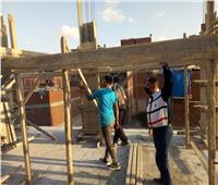 إزالة مخالفات بناء بـ 7 عقارات في أحياء الإسكندرية.. صور