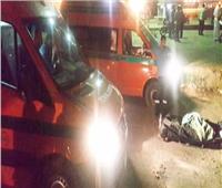 مصرع وإصابة 4 أشخاص فى انقلاب سيارة ميكروباص بابو المطامير  