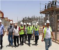 «السادات» يتفقدون محطة محولات كهرباء بقدرة 525 ميجا فولت