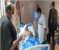 محافظ أسوان يكلف بزيارة المصابين في حادثي الطريق الصحراوى