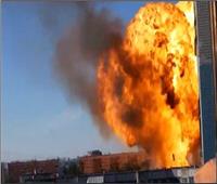 انفجار هائل في محطة وقود بمدينة نوفوسيبيرسك الروسية.. فيديو