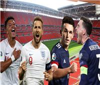 يورو 2020 | انطلاق مباراة «إنجلترا واسكتلندا» .. بث مباشر