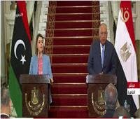 وزيرة خارجية ليبيا: نشيد بدور مصر لإنجاح الحوار في بلدنا وإنهاء الانقسام