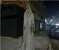 رئيس حي ثالث الإسماعيلية: إزالة تمثال مرعب بإحدى مناطق المدينة| فيديو
