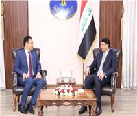  الأمين العام لمجلس الوزراء العراقى يستقبل السفير المصري الجديد