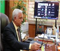 رئيس جامعة المنوفية يشهد ندوة اتحاد الجامعات العربية للتعليم الرقمي