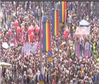 مسيرة مؤيدة للمثليين في إسرائيل.. فيديو