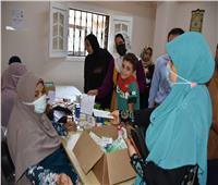  الكشف على ٣٠٠  مواطن فى قافلة طبية نظمتها جامعة السادات بمركز أشمون
