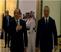 استقبال الرئيس السيسي بالدبكة العراقية في بغداد | فيديو 