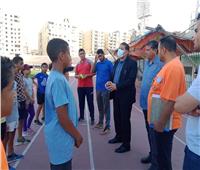 «إدارة الموهبة الرياضية بوزارة الشباب» يقوم بزيارة مشروع البطل الأولمبي بـ«الدقهلية»
