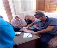 جامعة مدينة السادات تنظم قافلة طبية مجانية بقرية شمياطس مركز الشهداء