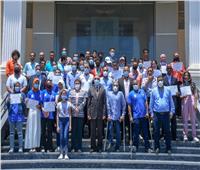 تكريم الأبطال المؤهلين لأولمبياد طوكيو ومراكز الشباب للصم بالإسكندرية