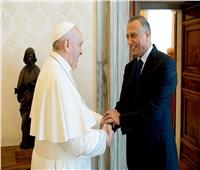 رئيس مجلس الوزراء العراقى يلتقي البابا فرانسيس