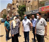 نائب محافظ القاهرة يتفقد أعمال تطوير شارع الشركات بمدينة نصر