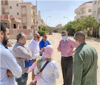 مسئولو «الإسكان» يتفقدون مشروعات التجمع العمراني بغرب كارفور بالإسكندرية