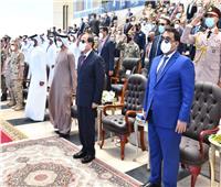 ولي عهد أبو ظبي يهنئ الرئيس السيسي بافتتاح «قاعدة 3 يوليو البحرية»