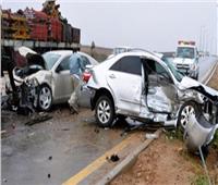 إصابة 9 أشخاص في حادث تصادم على طريق «المنصورة دمياط» 