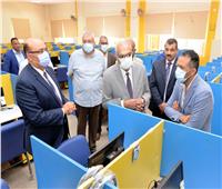 جامعة المنصورة تفتتح 3 مراكز اختبارات إلكترونية