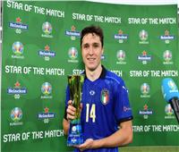 يورو 2020 | «كييزا» يفوز بجائزة الأفضل في قمة «إيطاليا وإسبانيا»  