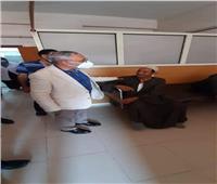 رئيس جامعة طنطا يقوم بزيارة مفاجئة لمستشفى الباطنة
