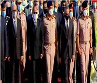 وصول الرئيس السيسي للمشاركة في تشييع جثمان السيدة جيهان السادات