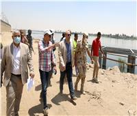 محافظ بني سويف يتابع الموقف التنفيذي لمشروع تطوير كورنيش النيل