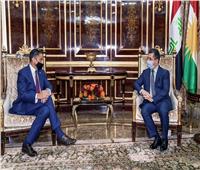 القنصل الأمريكي لبارزاني: نحترم إرادة شعب كردستان وقلقون على أمن العراق