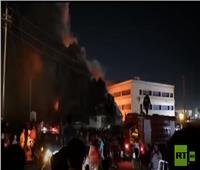 عشرات الضحايا بحريق في مركز لمصابي كورونا بجنوب العراق..فيديو