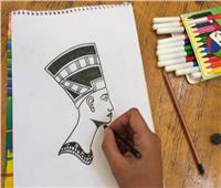 «ثقافة المنيا» تقدم ورشة فنية لرسم رمز لمحافظة المنيا
