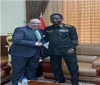 السفير المصري بالخرطوم يلتقي عضو مجلس السيادة السوداني 